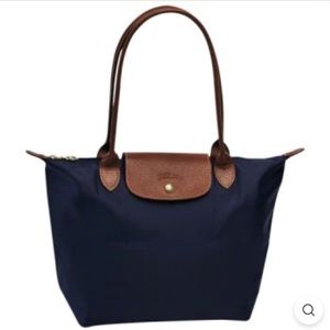 Longchamp Canvas Shoulder Tote Bag. Medium - NWOT